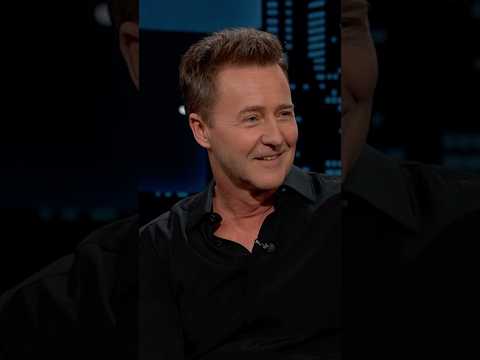 Edward Norton’s kids aren’t impressed by his bedtime reading skills…