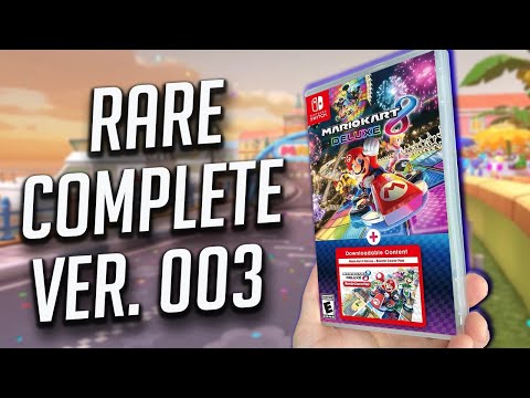 RARE Complete Mario Kart 8 (Ver. 003) is Available RIGHT NOW!