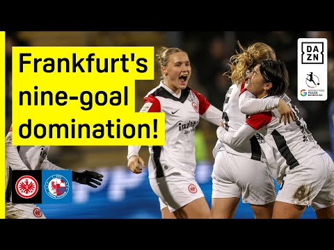 HIGHLIGHTS | Eintracht Frankfurt vs FFC Turbine Potsdam (Frauen Bundesliga 2024-25 Matchday 14)