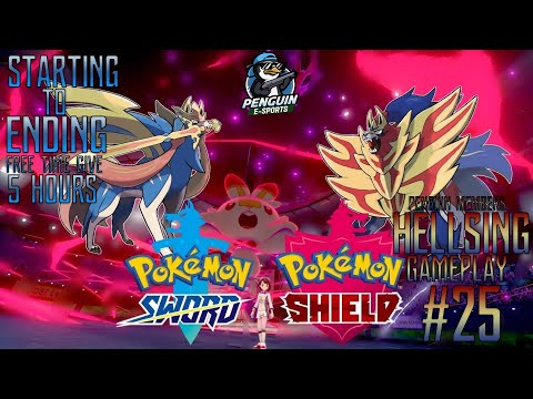 Pokémon Sword and Shield | Full Walkthrough Gameplay 25 Penguin Member Hellsing (2024)