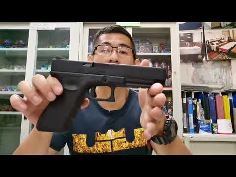 WE Glock 34 Gen4 Airsoft Gas Blowback Pistol, Unboxing and Testing