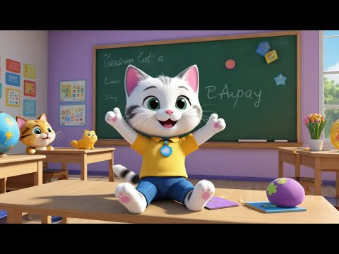 Emma Had a Tiny Cat Rhyme Song | Popular Nursery Rhyme | Educational Kids Songs