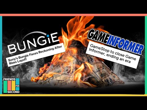 Jason Schreier joins to talk Bungie cuts + Game Informer crew discuss closure | Friends Per Second