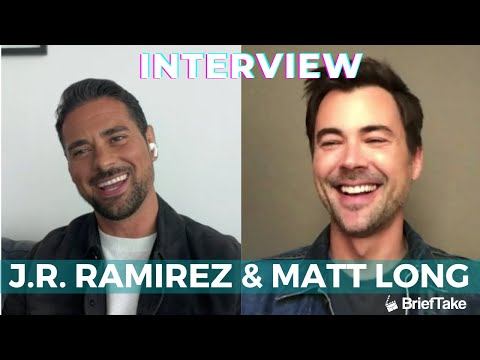 Manifest's J.R. Ramirez & Matt Long gush over Melissa Roxburgh I Interview