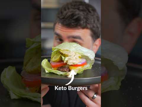 Keto Low Carb Burgers! #ketorecipes #lowcarbrecipes #ketoburger