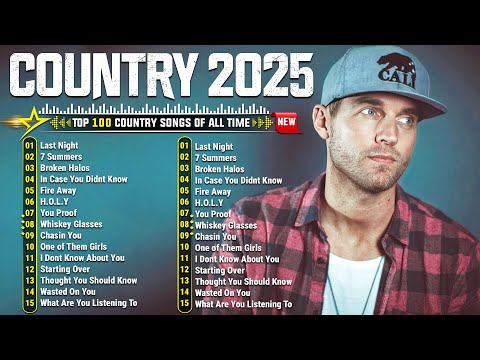 Country Music 2025 - Brett Young, Luke Combs, Luke Bryan, Chris Stapleton, Morgan Wallen, Kane Brown