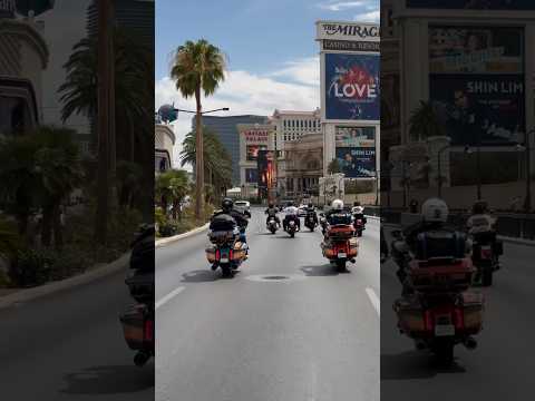 Cruisin’ through Vegas on the way home from Sturgis 2024! #harleydavidson #lasvegas #2lanelife