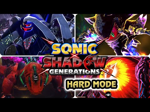 Sonic X Shadow Generations - All Boss Rematch ·S-Rank· | ·No Damage· (Hard)