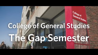 What is The CGS Gap Semester