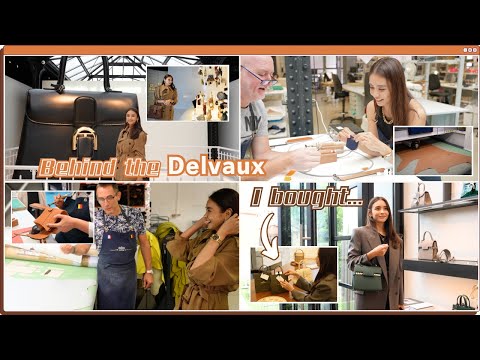 【超貴重映像！】初のブリュッセルへ、タキマキの愛用バッグ「Delvaux」の裏側。本店での購入品も♪