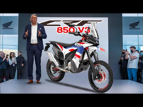 2025 NEW HONDA CRF850 V3 AFRICA TWIN UNVEILED!! THE ELECTRIC TURBO TO THE ADVENTURE BIKE WORLD!