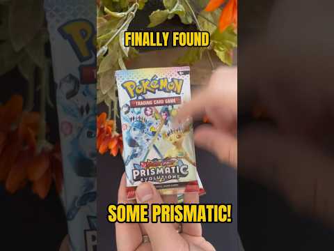 Prismatic Evolutions pack opening - part 1 #eeveelution #pokemoncards  #prismaticevolutions