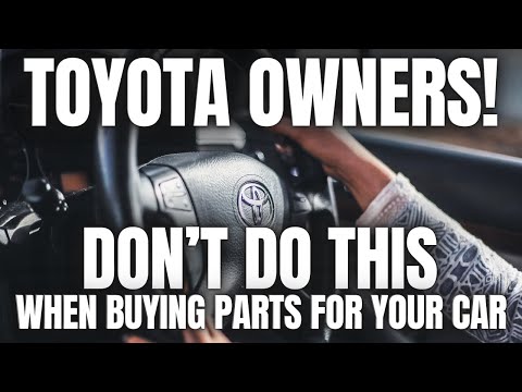 TOYOTA OWNERS! Don't Buy These Parts For Your Toyota and Lexus