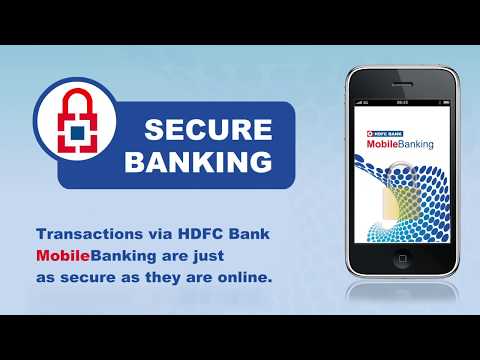 iPhone Mobile Banking App Demo : HDFC Bank