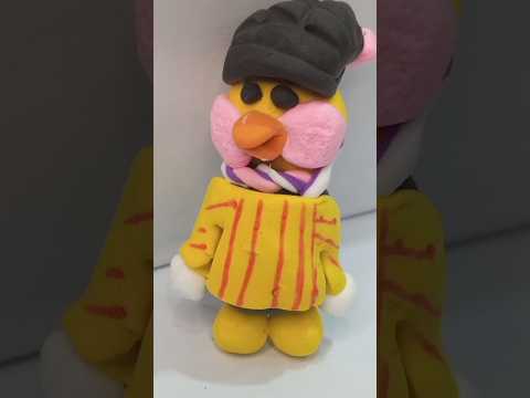 playdough lalafanfan duck #playdoughcartoons #claymodeling #playdoughcrafts