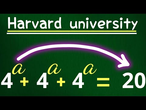 Harvard University Admission interview trick || Maths Olympiad #maths #algebra