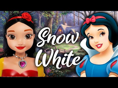 I REPAINTED A BIG SNOW WHITE HEAD / Doll Repaint by Poppen Atelier