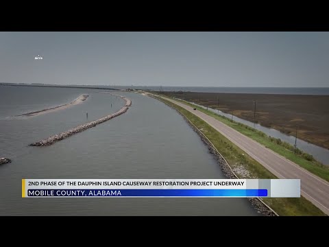 Dauphin Island Causeway restoration project: What to know about phase 2