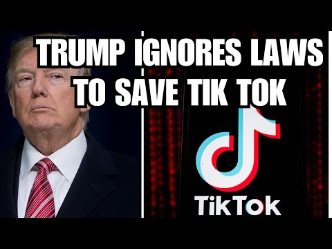 Trump Ignores Congress and Refuses to Enforce Tik Tok Ban