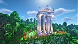 Minecraft Luxury Temple House Tutorial | Minecraft Neoclassical Tutorial