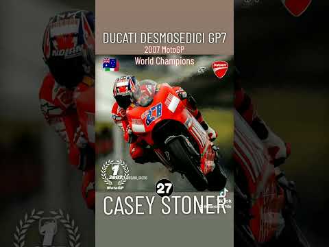 CASEY STONER - DUCATI DESMOSEDICI GP7. 🇦🇺 🇮🇹 #T