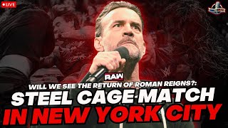 WWE Raw 3/10/25 Review | Punk vs Rollins Steel Cage, Reigns Returns & Paul Heyman's Favor REVEALED