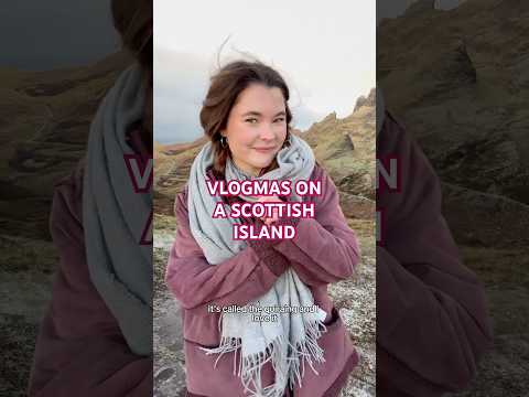 VLOGMAS living on a SCOTTISH ISLAND #lifestyle #vlog #minivlog #outdoors #dayinthelife #slowliving