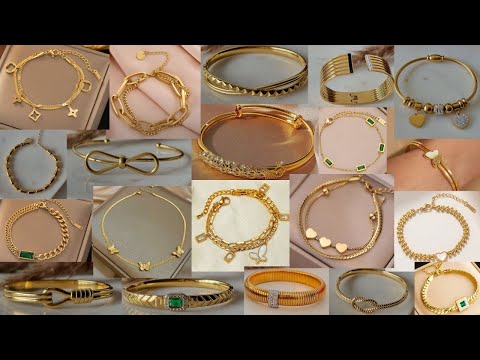 Latest gold bracelet designs for women with price l Gold bangles latest designs with price...