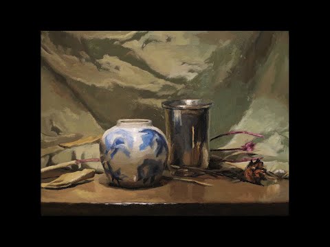 Simple Oil Painting Method - Step by Step - Andrés Mejía - Episode 1