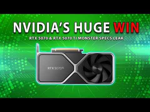 Nvidia's Huge Win: RTX 5070 & RTX 5070 Ti Monster Specs Leak