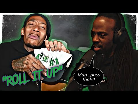 Day 18 Of 60: WHAT WIZ ON??? | Wiz Khalifa - Roll It Up Freestyle [Official Music Video] REACTION