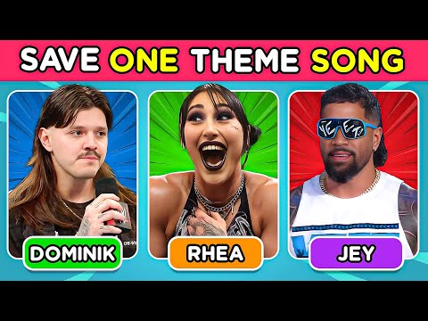 SAVE ONE, DROP THE OTHERS 🎵 Male Vs. Female Theme Song Challenge 🎧😱🔥