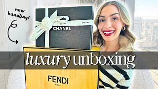 What I bought in Boston...CHANEL & FENDI LUXURY UNBOXING