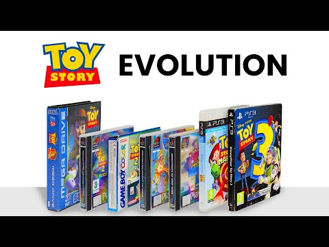 Evolution of Toy Story Games (1995-2024)