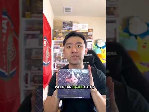 PALDEAN FATES ETB GIVEAWAY AND CASE RIP! #pokemon #paldeanfates #pokemoncards