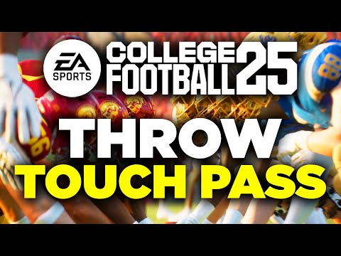 How To Throw a Touch Pass in College Football 25 (PS5 & Xbox)