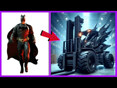 AVENGERS But FORKLIFT VENGERS 🔥 All Characters (marvel & DC) 2024💥