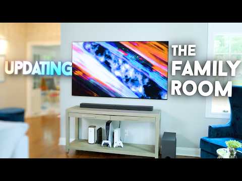 We Updated Our Living Room Tech! - (NEW TV + Soundbar!)