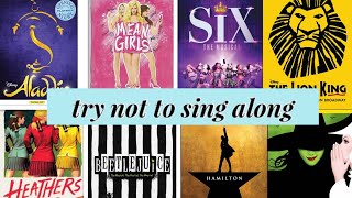 Try Not to Sing Along: Musical Theatre Edition