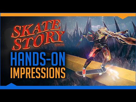 You've never seen (or heard) a game quite like: Skate Story (Hands-On Impressions)