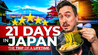 How to Spend 21 Days in JAPAN 🇯🇵 The Ultimate Travel Itinerary