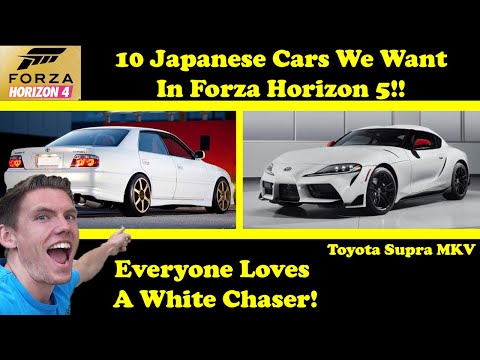 10 Japanese Cars We Want in Forza Horizon 5!