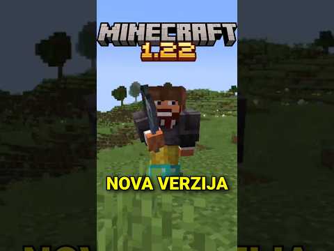 SVE NOVO U MINECRAFT 1.22 #minecraft