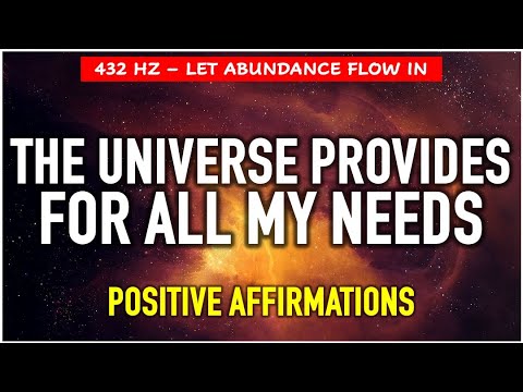 🙏 Good Morning Universe Affirmations for Abundance & Wealth #positiveaffirmations