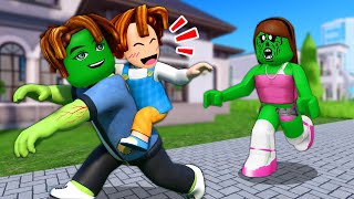 ROBLOX LIFE : I Was Adopted By A ZOMBIE FAMILY | Roblox Animation