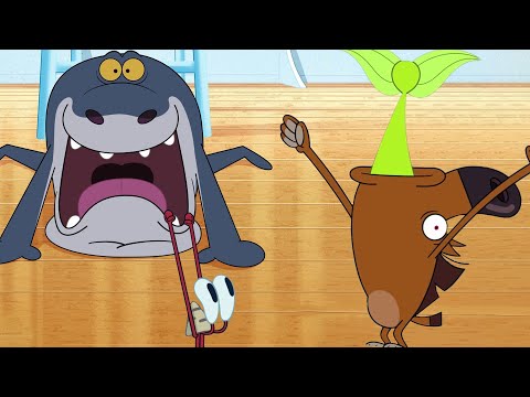 ZIG e SHARKO 🌴 Trotes e Brincadeiras Sem Fim | Zig e Sharko Brasil | Desenho Animado em português