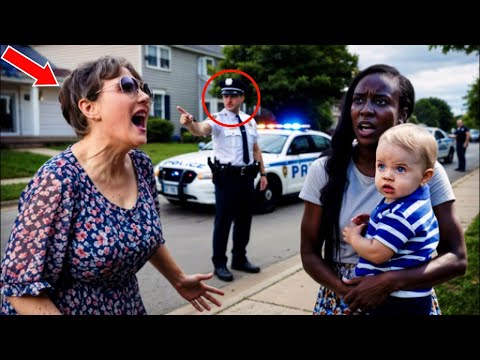 White Neighbor Calls Cops on Black Mom for Holding Her Own Son—Instantly Regrets It!