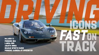 Driving Icons FAST on Track | McLaren F1, Porsche 904 & More