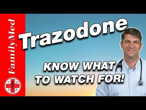 TRAZODONE FOR INSOMNIA | Learn the Side Effects and What to Expect