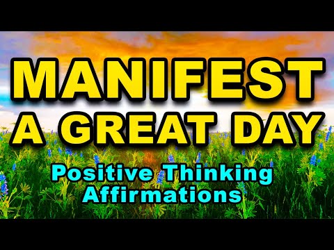 Morning Affirmations For Manifesting | LISTEN EVERY DAY | Morning Affirmations For Positive Energy